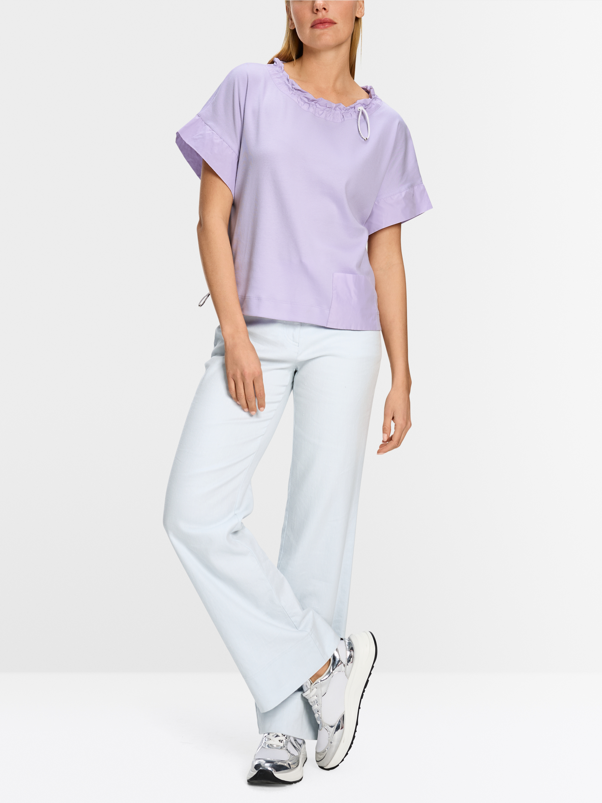 Marc-Cain Casual T-shirt with drawstring