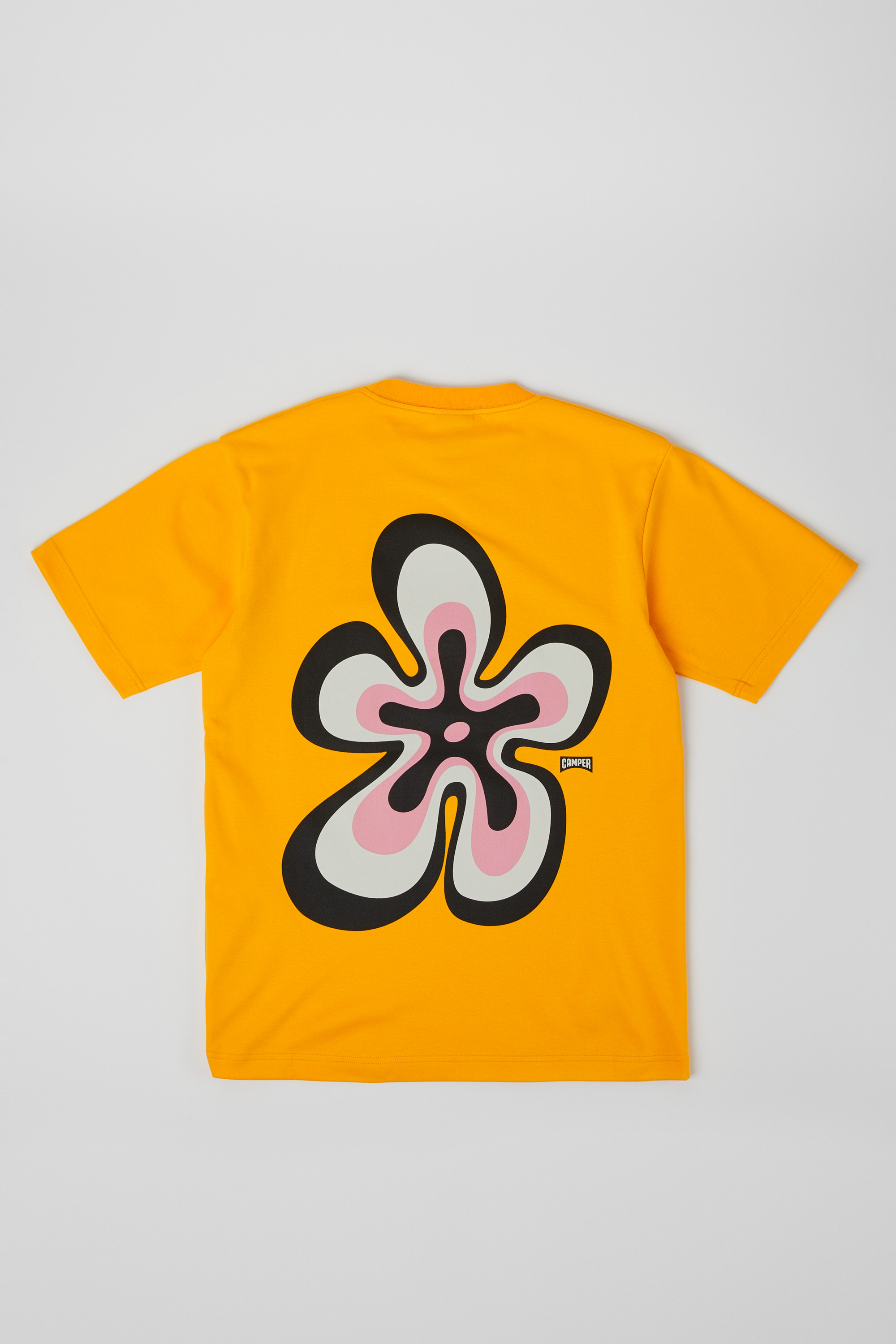 T-Shirt - Orange organic cotton T-shirt