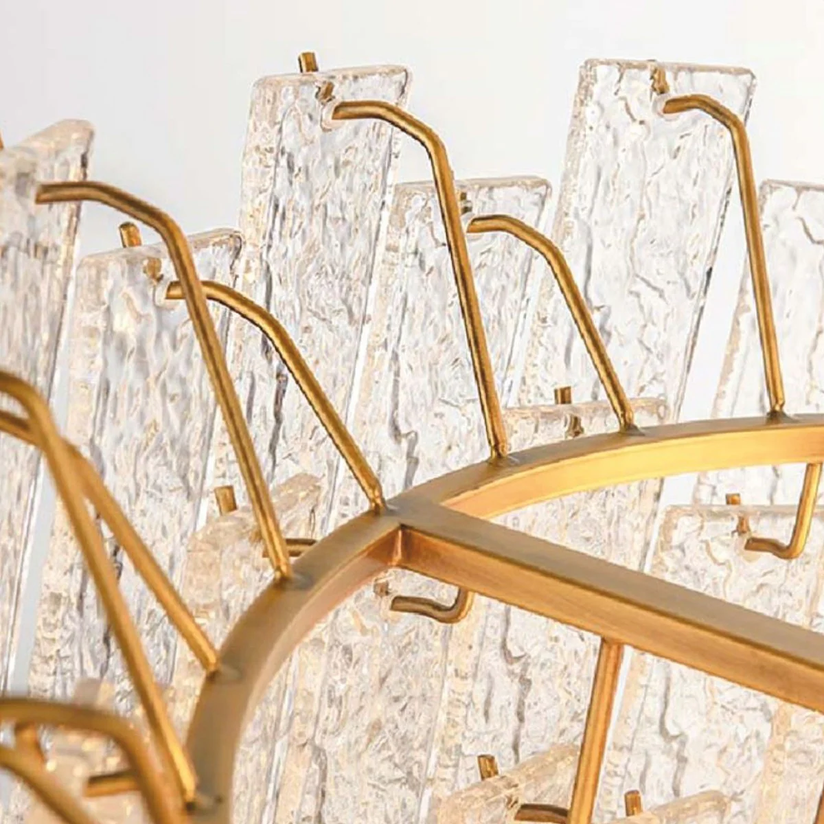 Casa Padrino l¨¢mpara de ara?a de cristal de lujo lat¨®n ? 52 cm - L¨¢mpara de ara?a para hotel y sala de estar