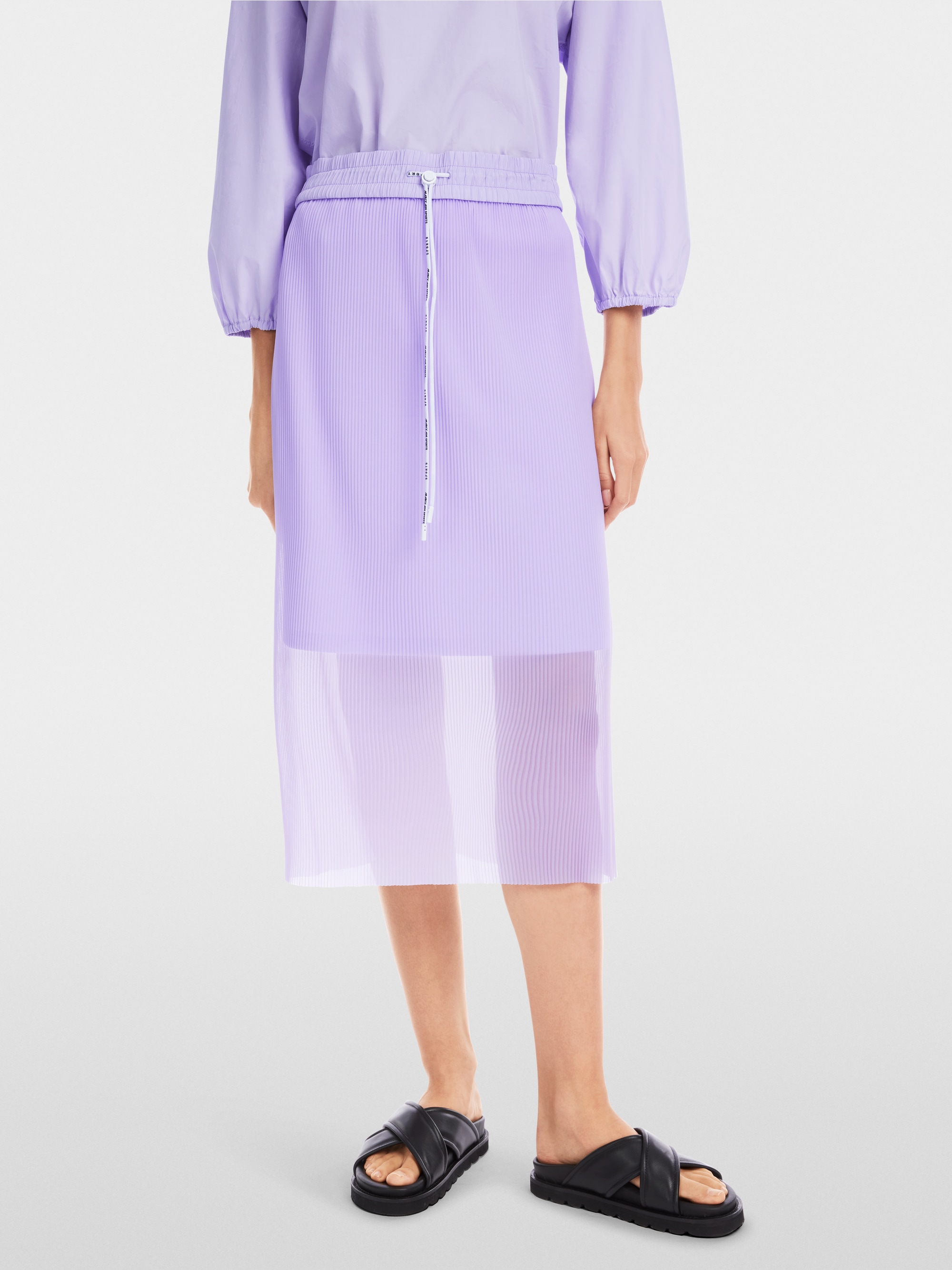 Marc-Cain Semi-transparent skirt