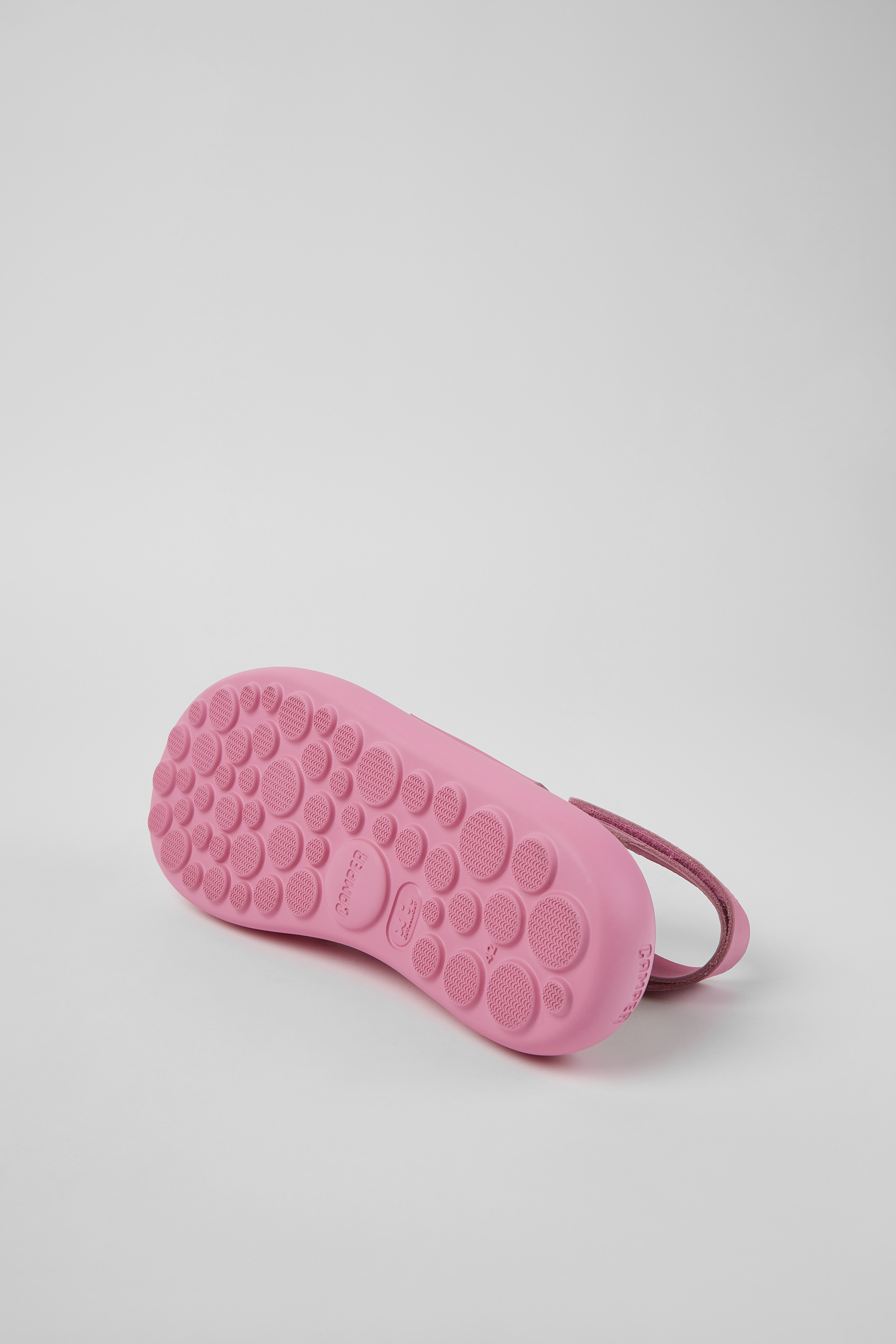 Pelotas Flota - Pink leather sandals for men