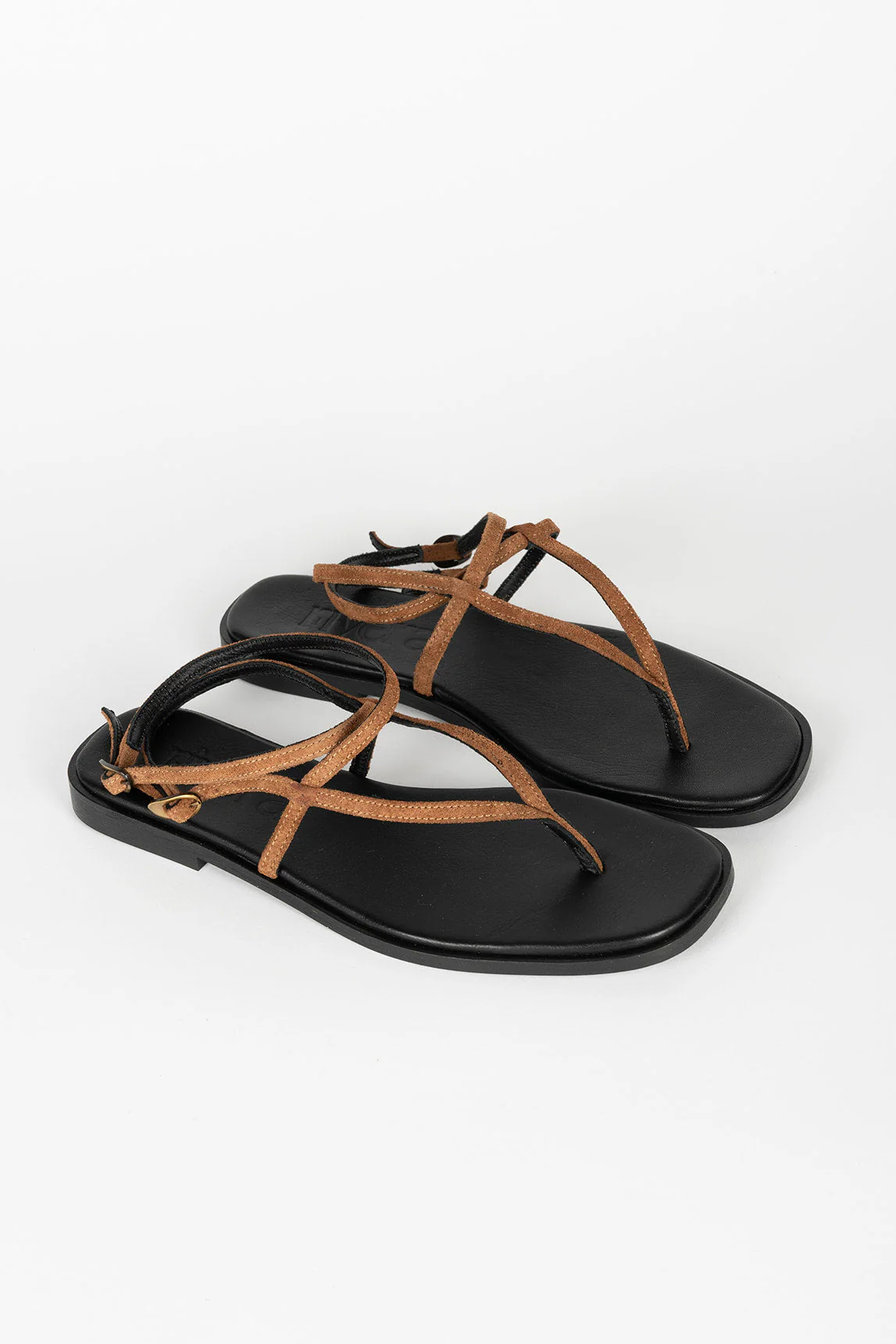 Rivera-spain Sandalia Claudine marrón