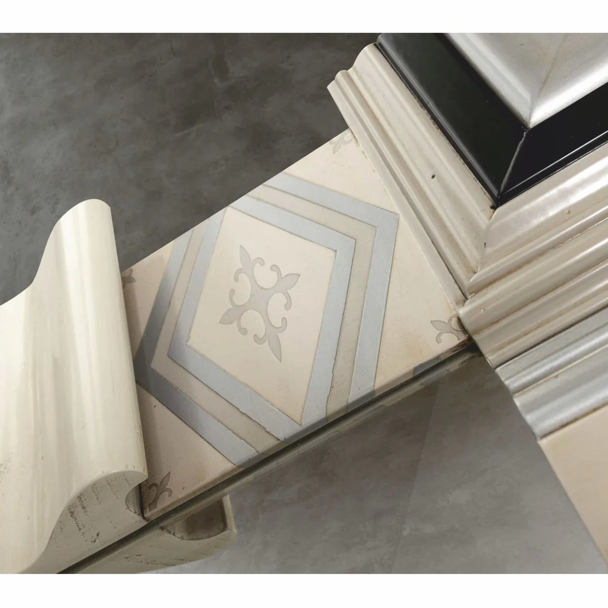 Casa Padrino Espejo de Dise?o de Lujo Colorido 135 cm - Muebles de Dise?o de Lujo