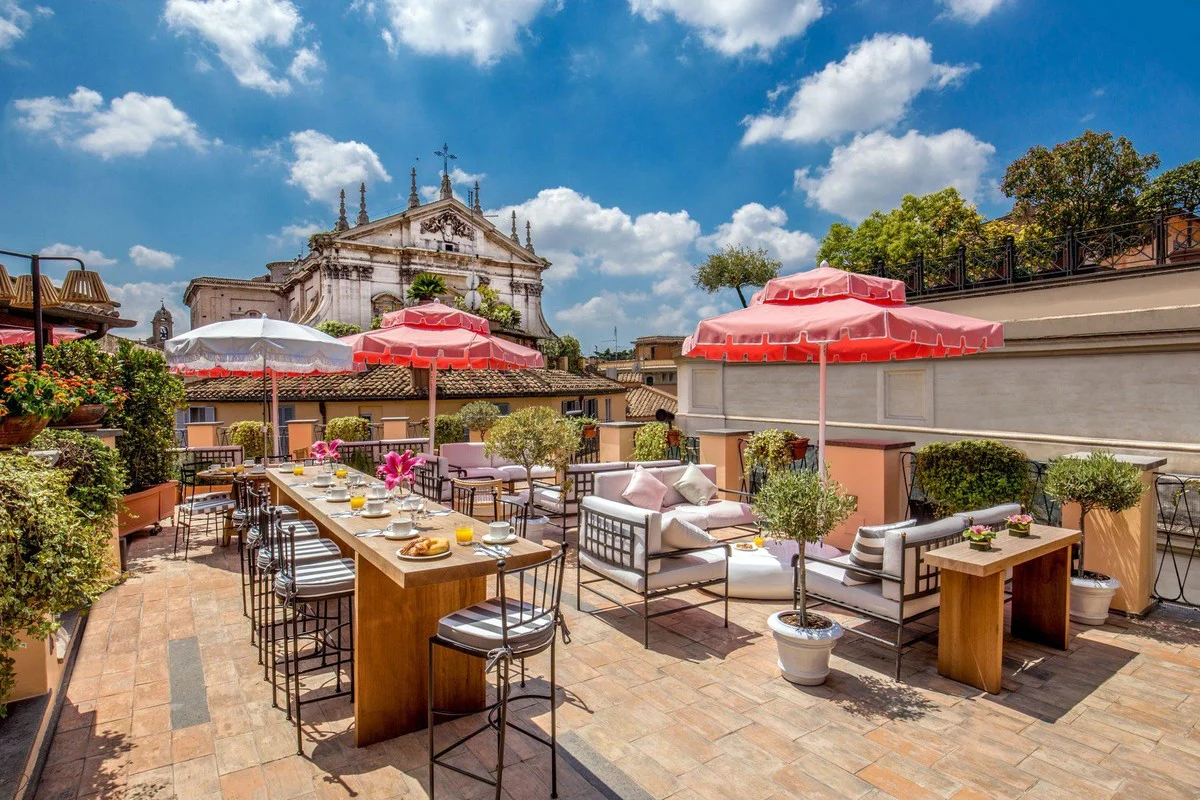 Casa Padrino silla de bar de lujo Art Nouveau de hierro forjado con coj¨ªn de asiento negro / gris / blanco A. 97 cm