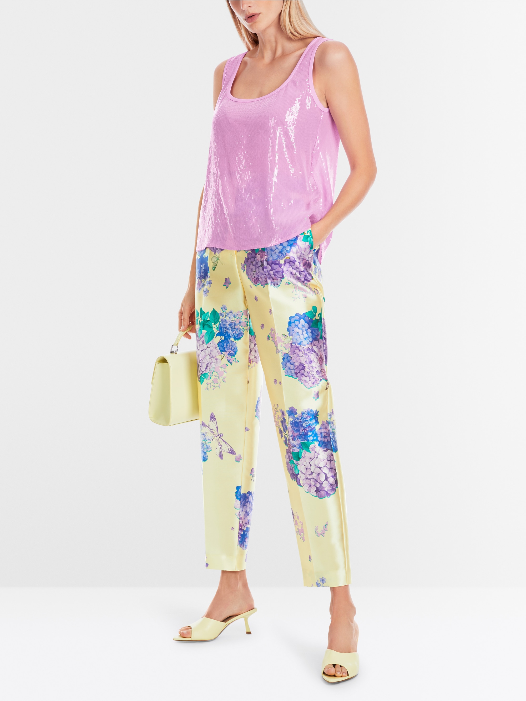 Marc-Cain Sequin top with deep neckline