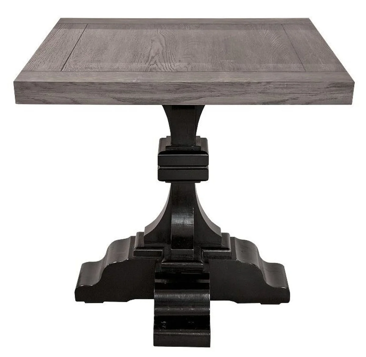 Casa Padrino mesa de bistr¨® de madera maciza 80 x 80 x H 78 cm - mesa de caf¨¦ restaurante de gastronom¨ªa