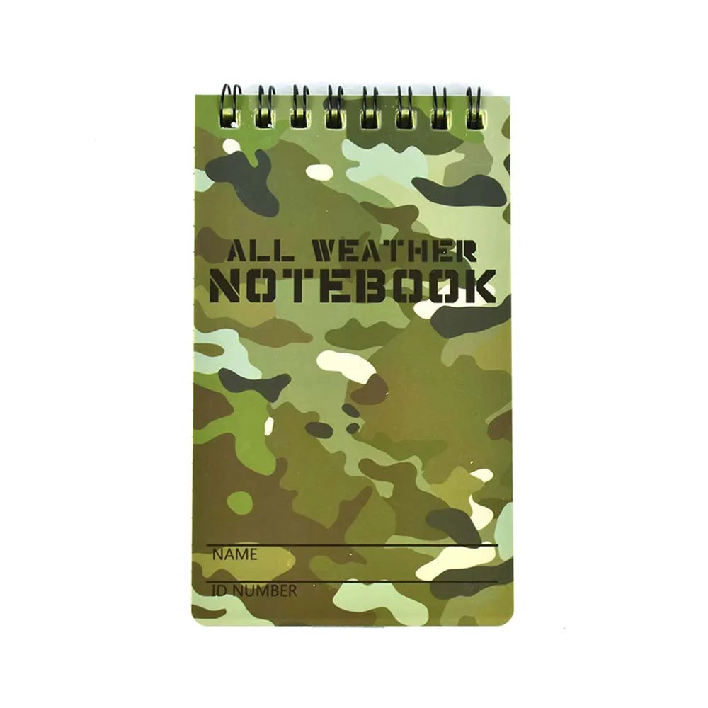 Pack 2 North Star Camo all weather notebook - Bloc de notas waterproof impermeable