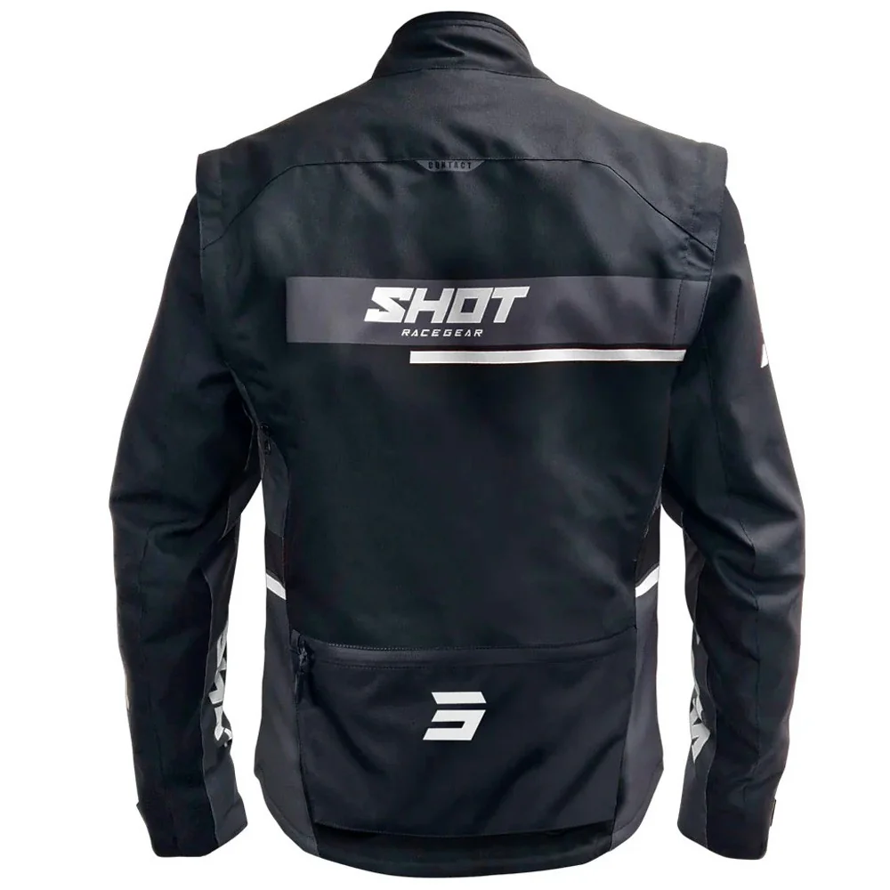 CHAQUETA SHOT CONTACT NEGRO / BLANCO