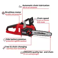 Cordless Chain Saw FORTEXXA 18/30