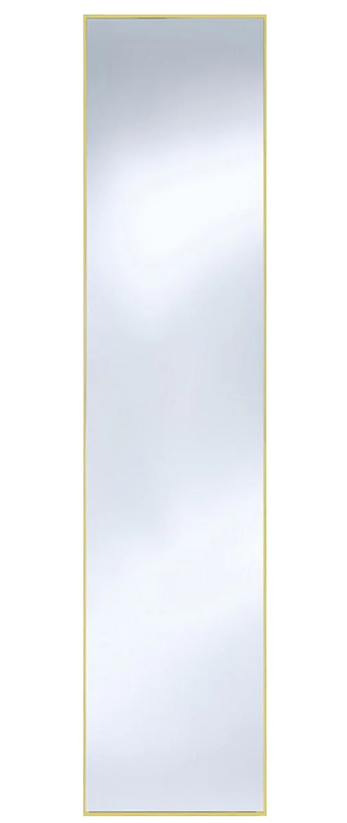 Casa Padrino espejo de pared con marco de aluminio oro mate 40 x H. 175 cm - Espejo de Lujo