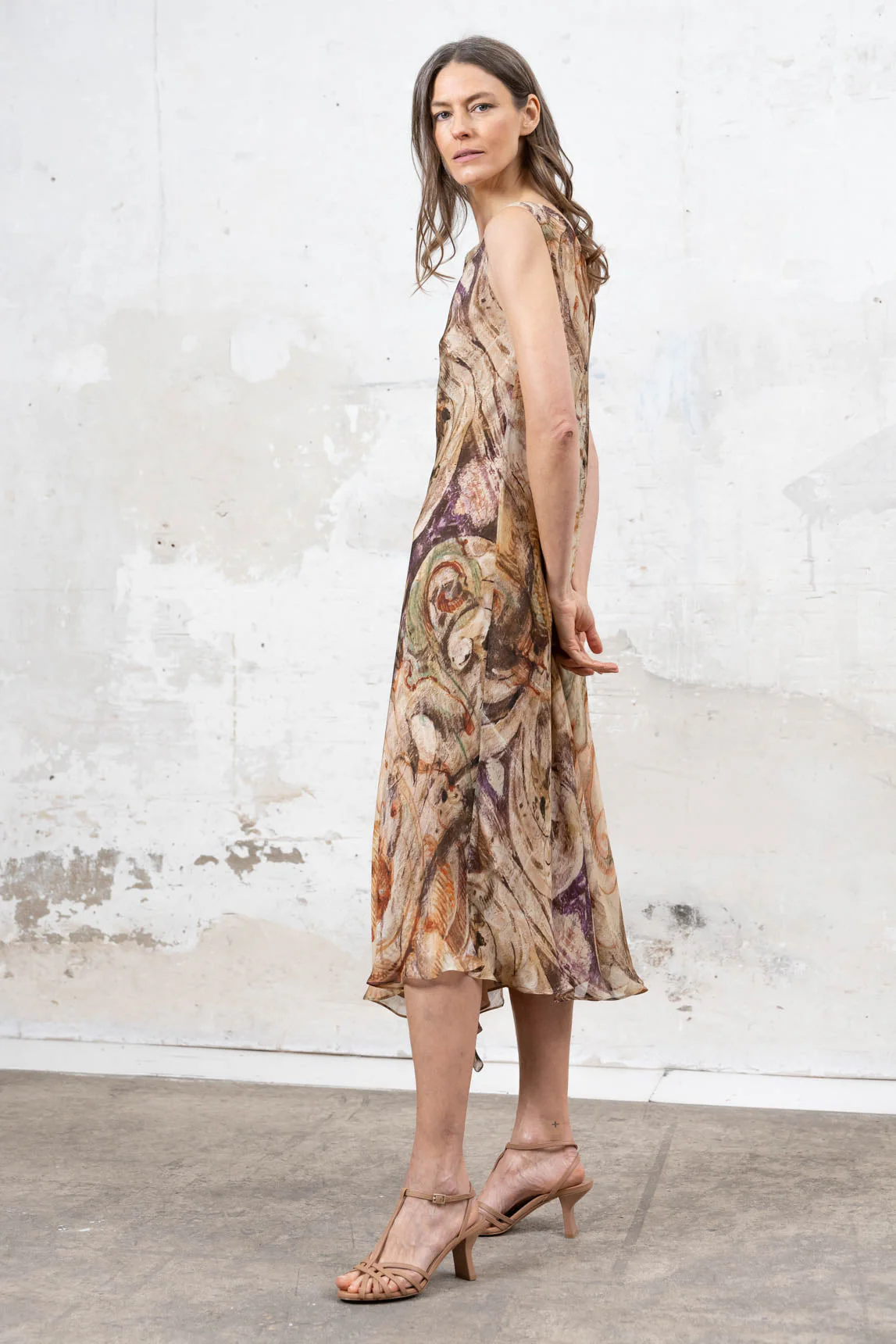 Rivera-spain Vestido Hyères camel