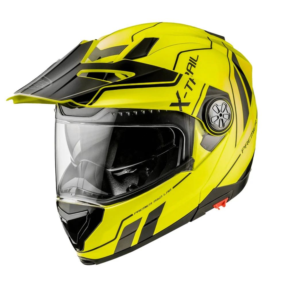 CASCO MODULAR PREMIER XTRAIL EVO XT FLUO AMARILLO / NEGRO
