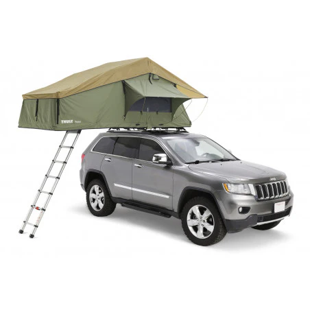 Thule Tepui Explorer Autana 3 con Anexo verde - Tienda de techo para coche