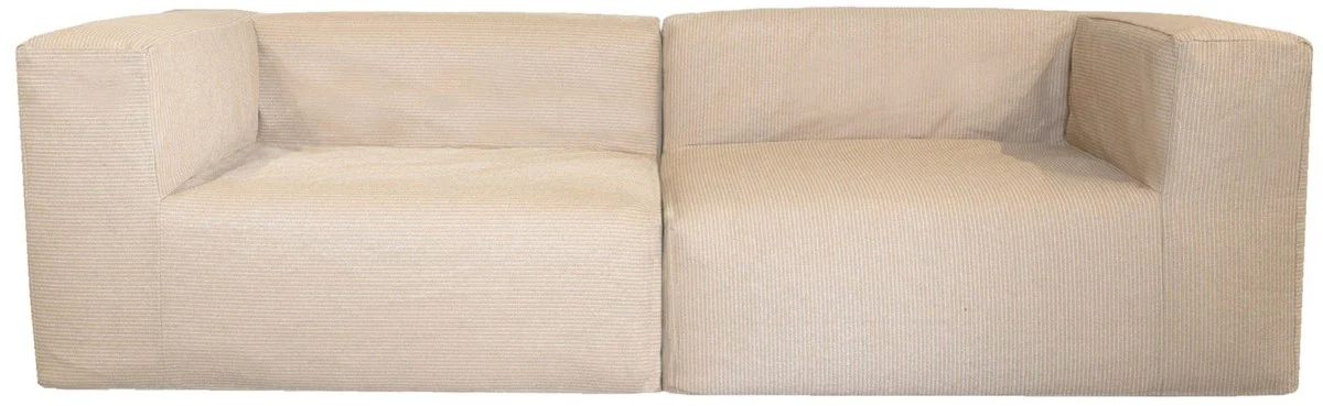 Casa Padrino sof¨¢ de exterior de jard¨ªn de lujo beige 250 cm