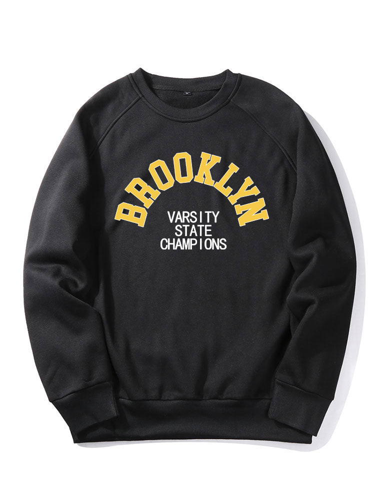 Brooklyn Varsity Print Sweatshirt