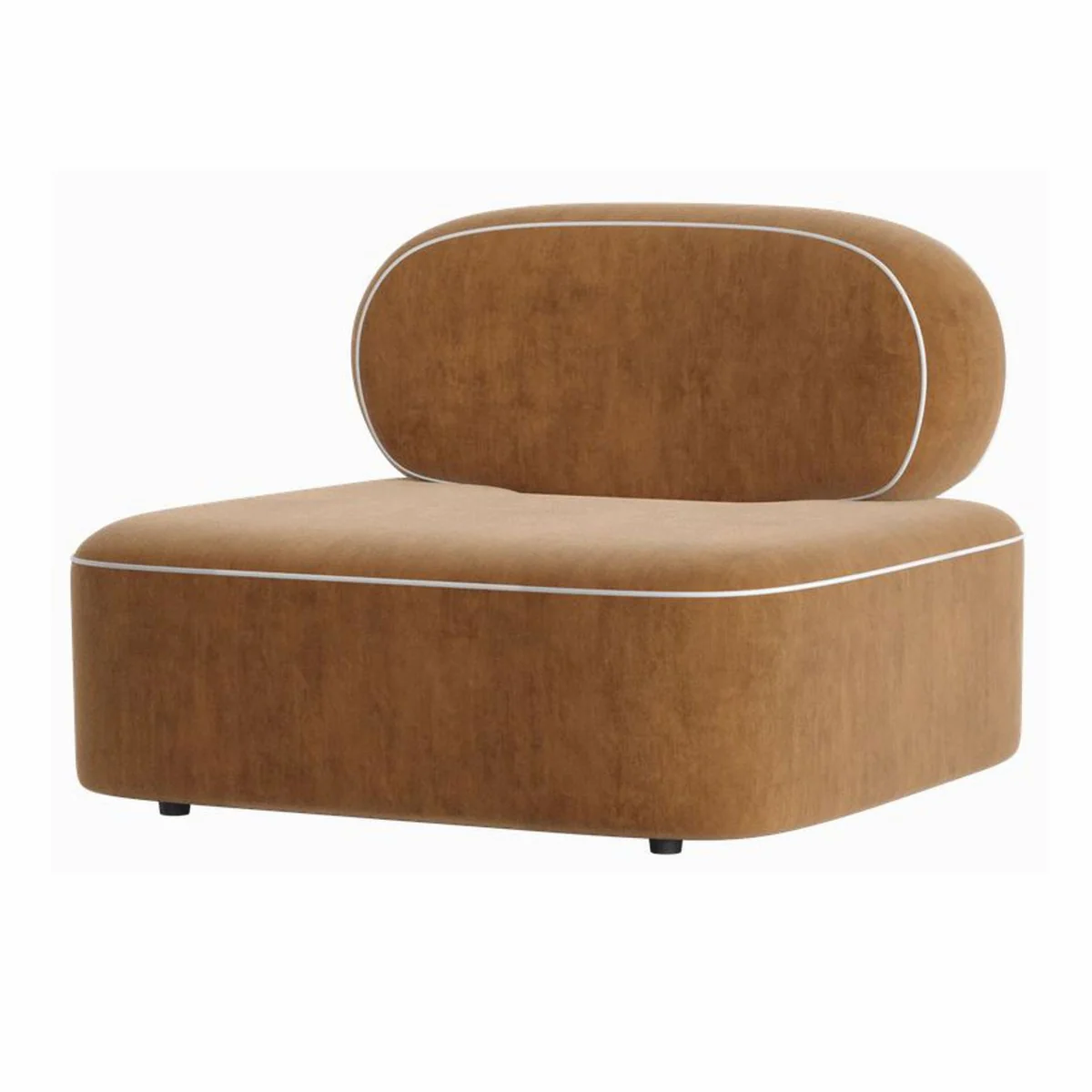 Casa Padrino sill¨®n de sal¨®n y hotel de lujo marr¨®n / blanco 95 x 95 x A. 71 cm - Muebles de lujo