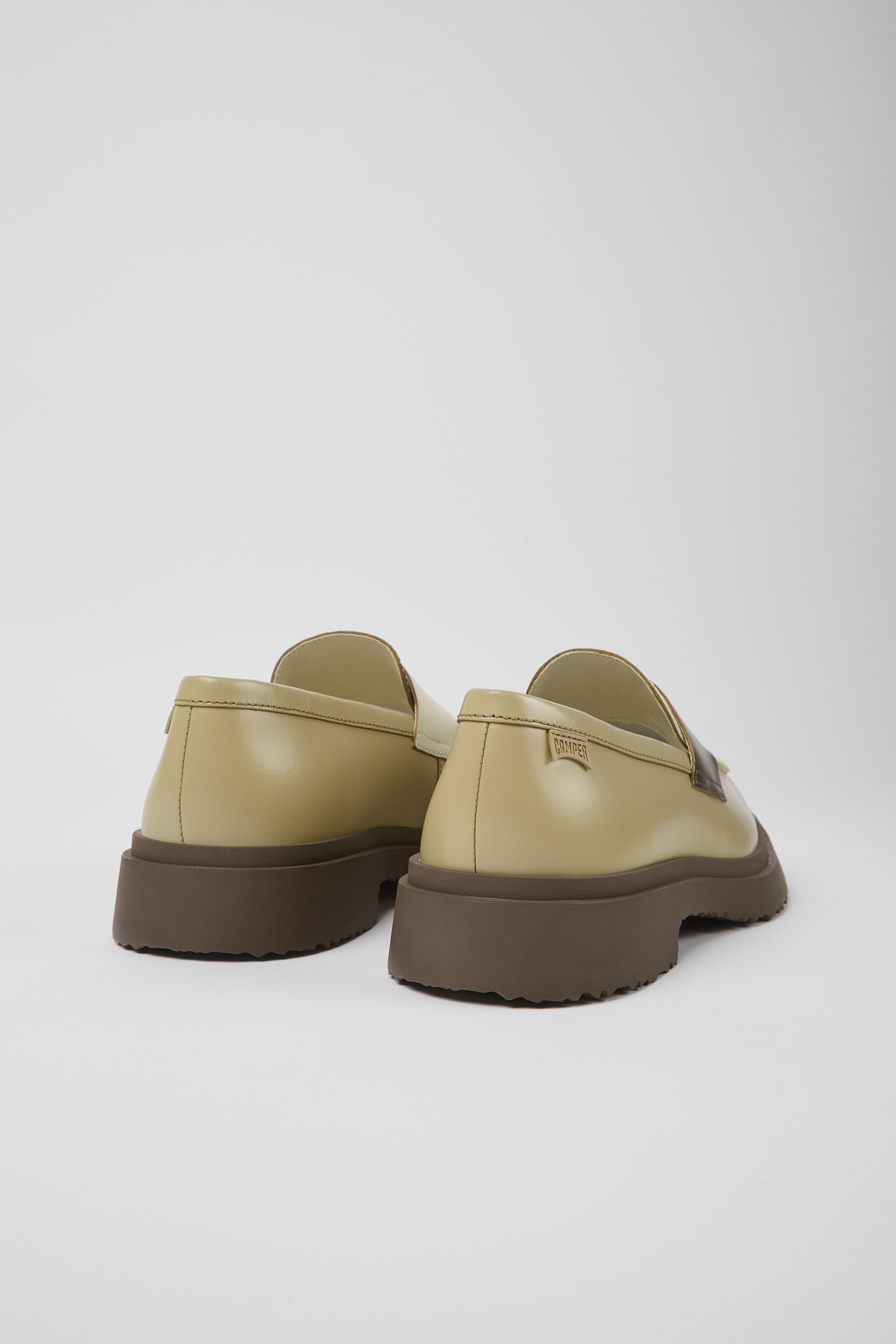 Twins - Multicolored leather loafers for men