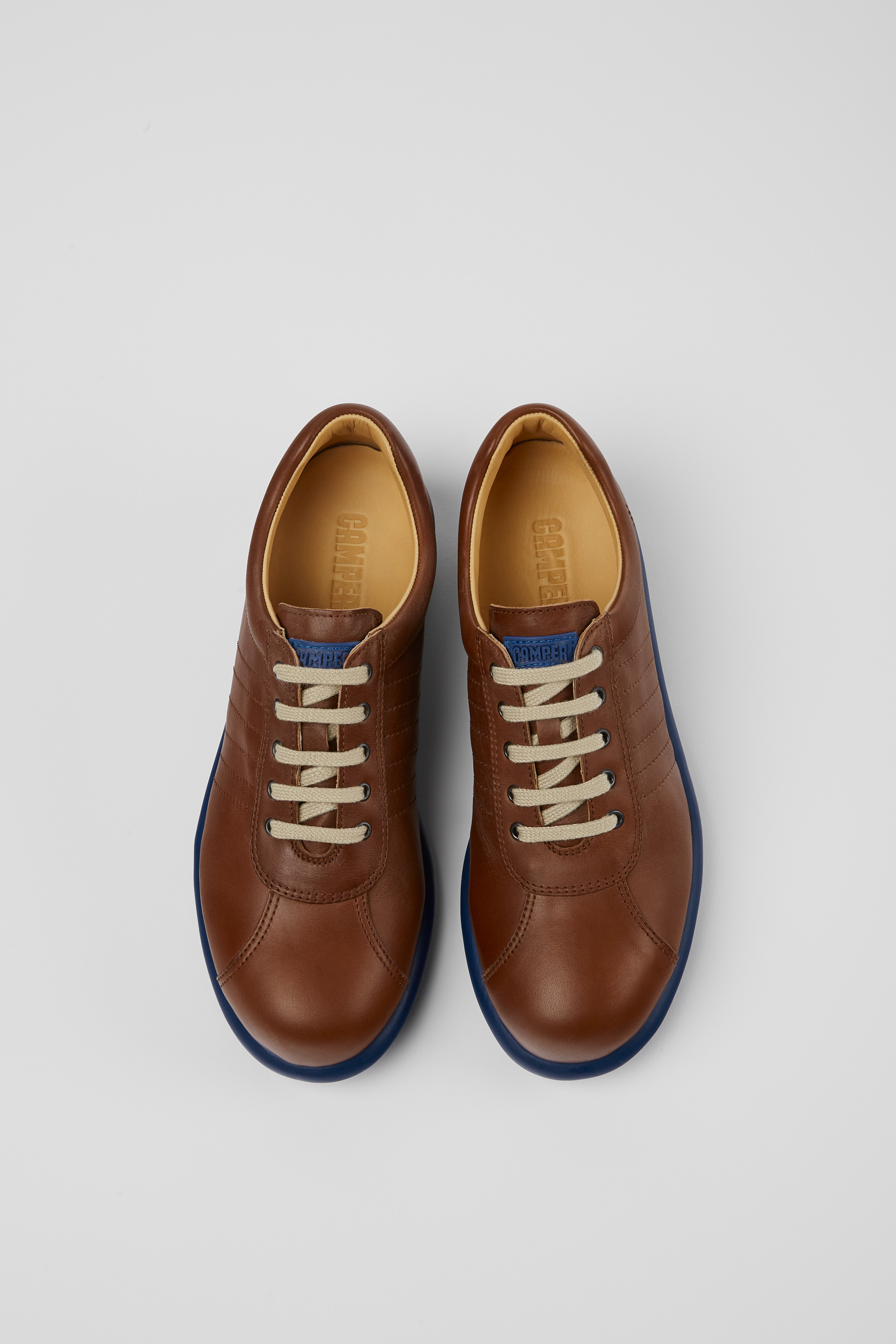 Pelotas - Brown leather shoes for women