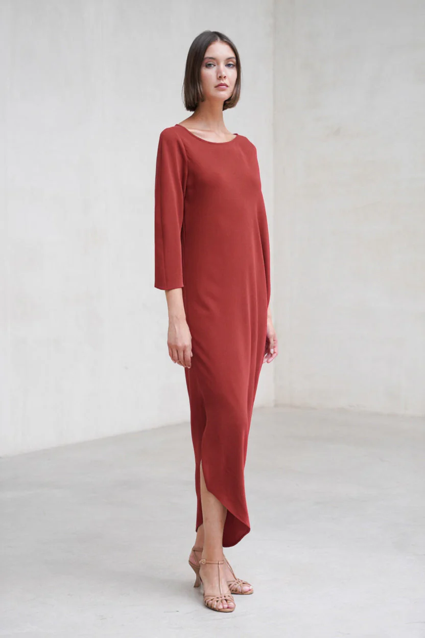 Rivera-spain Vestido Amanda cereza