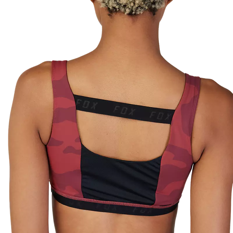 Womens Core Camo Sports Bra