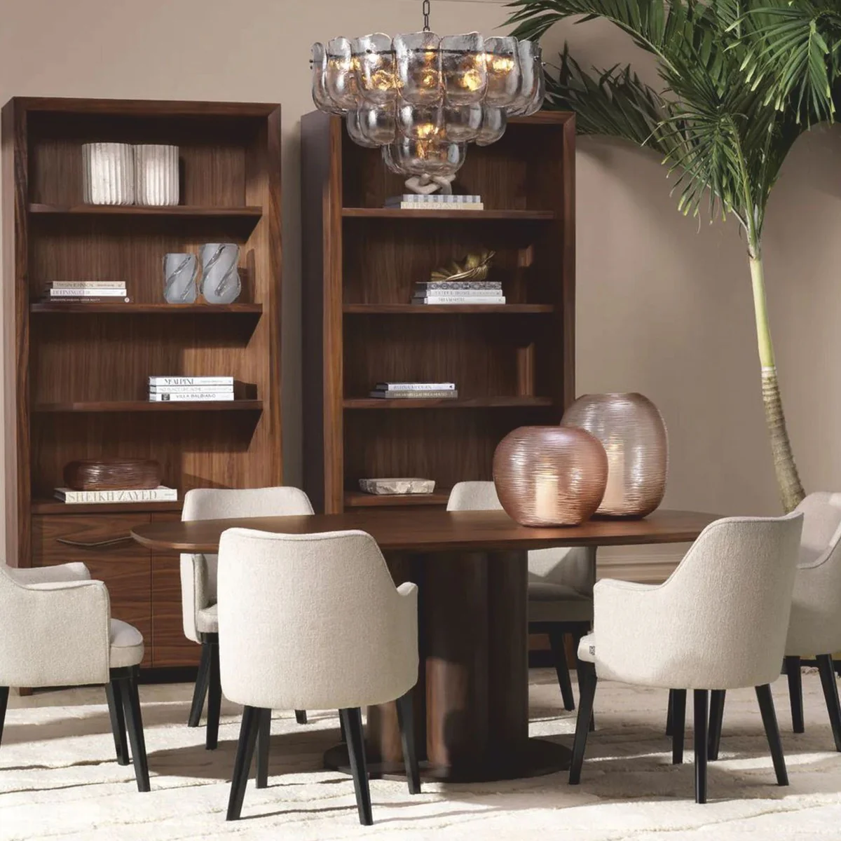 Casa Padrino l¨¢mpara de ara?a de sal¨®n y hotel de lujo gris / bronce ? 75 cm - Muebles de lujo