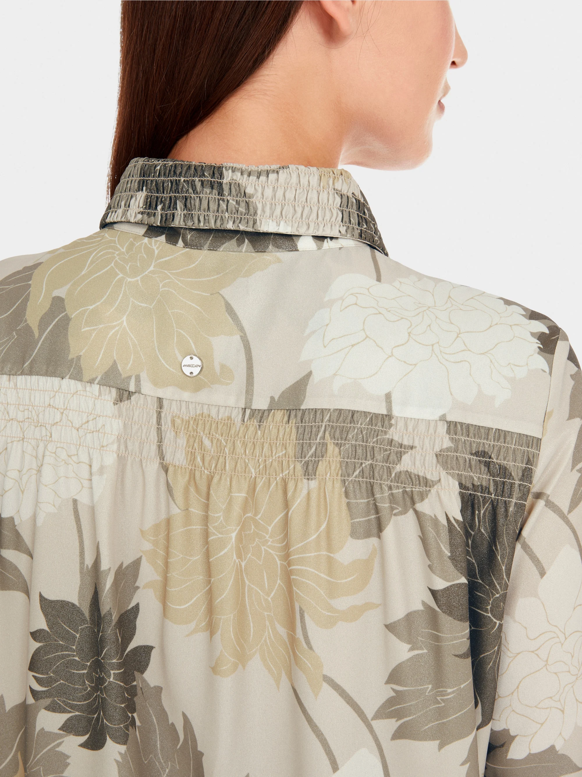 Marc-Cain Rethink Together dress with smocking details