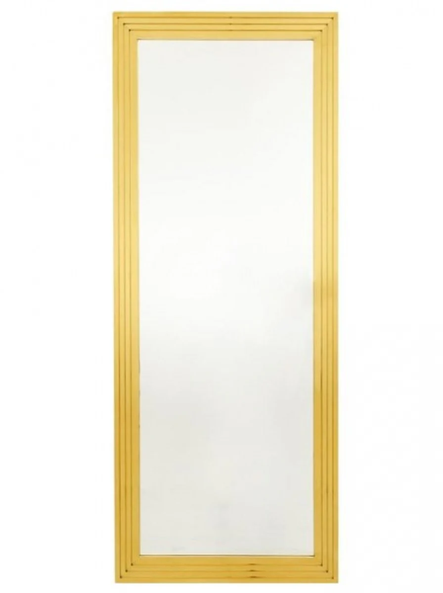 Casa Padrino Designer Luxury Wall Mirror Gold 86 x H 219 cm - Luxury Hotel Collection
