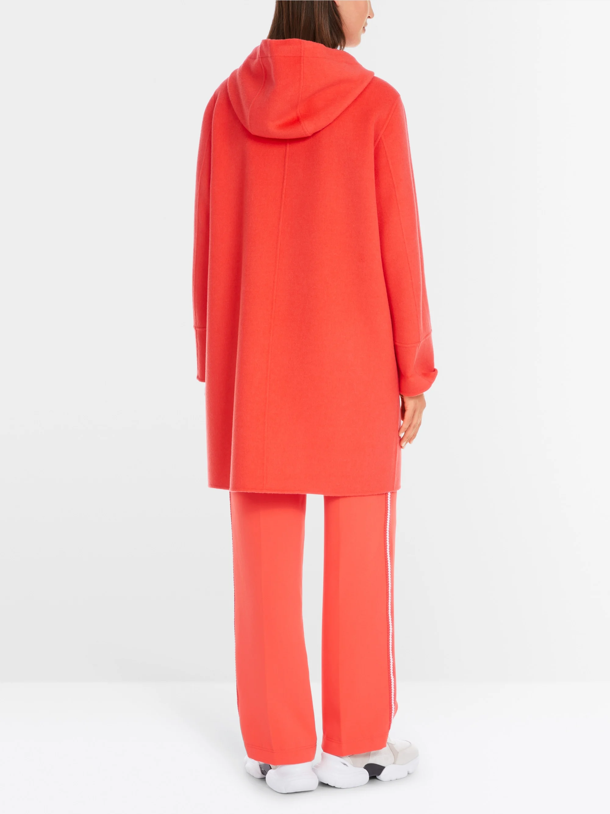 Marc-Cain Short hooded coat with zip