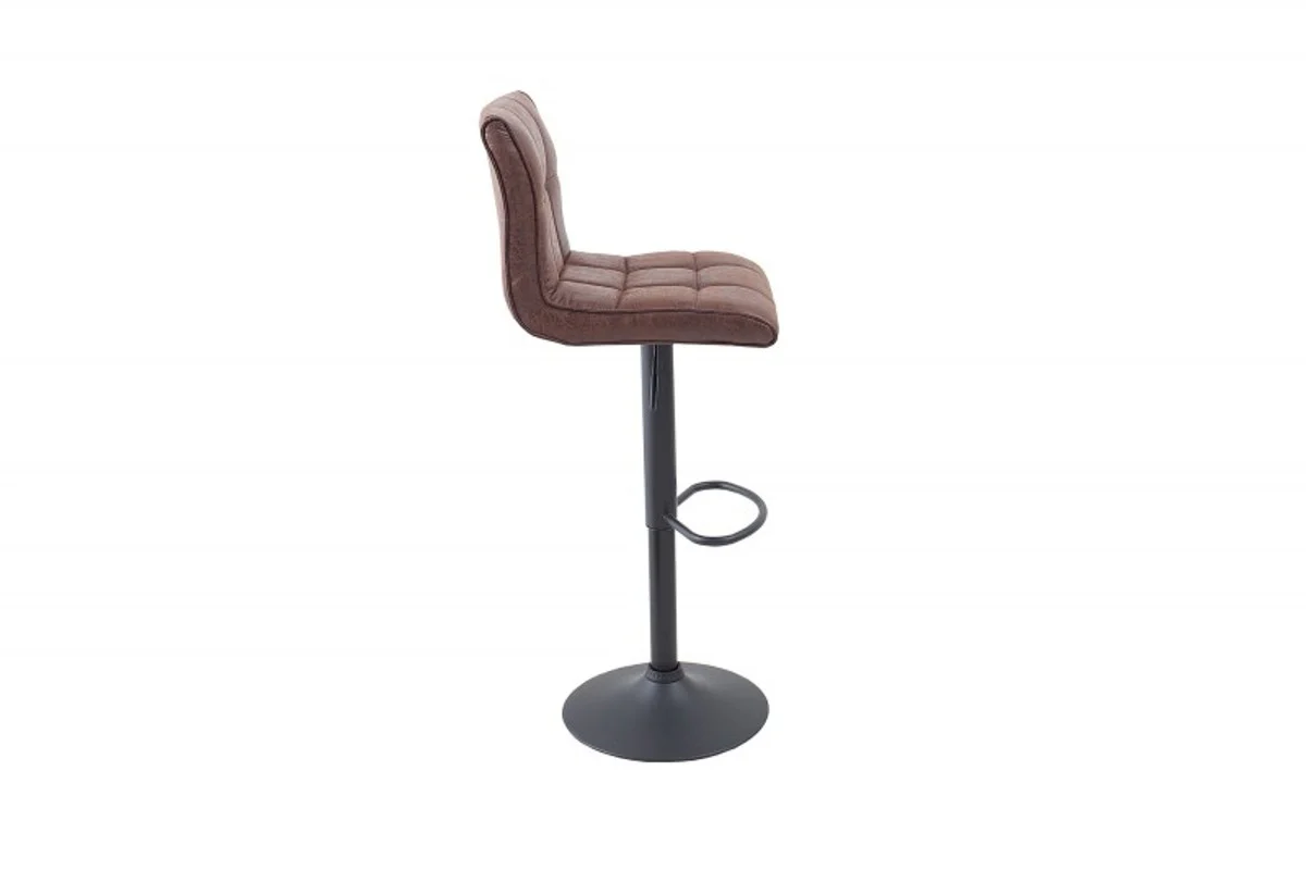 Casa Padrino Designer Bar Chair Vintage Brown - Taburetes de bar - Furniture Restaurant Hotel