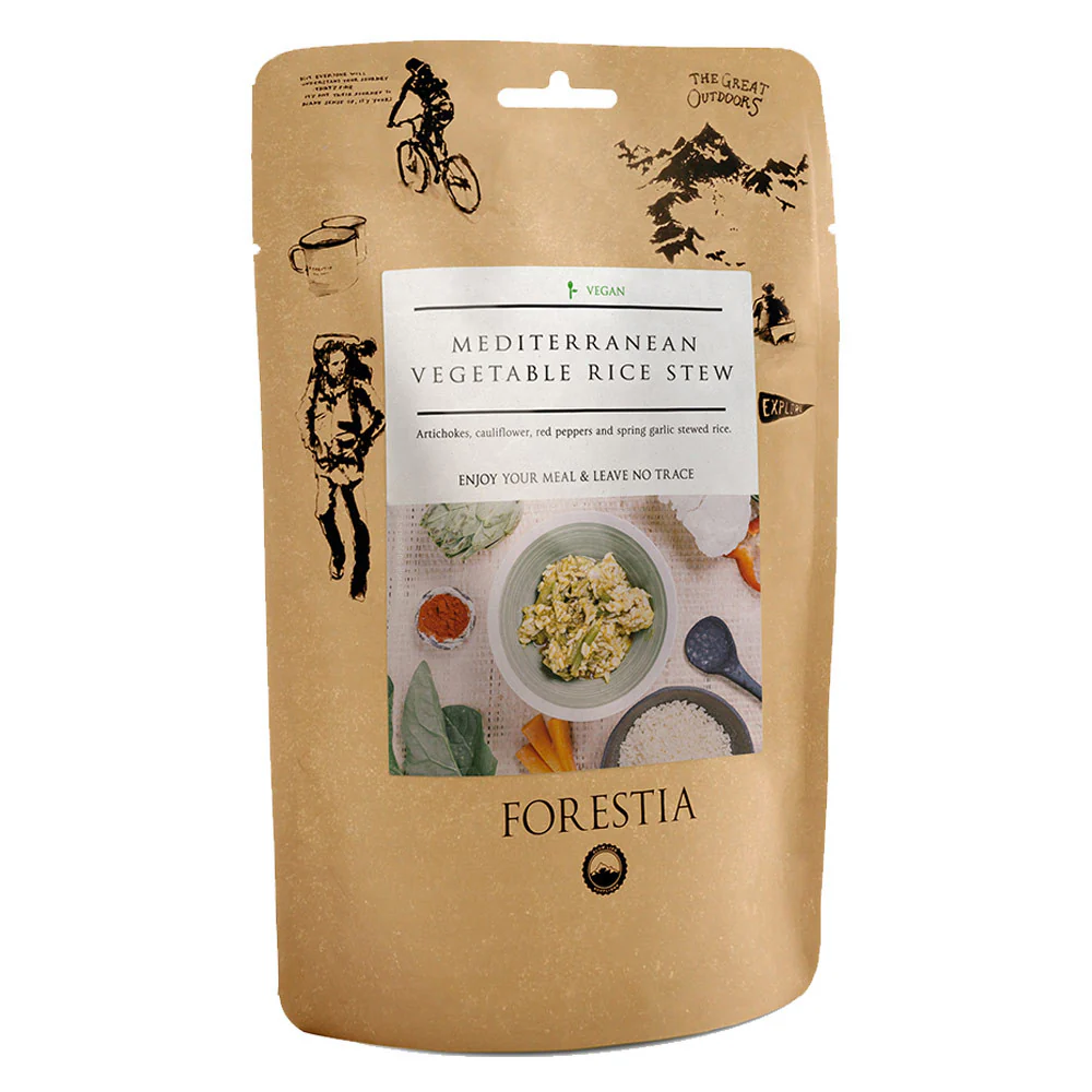 Pouch 350 g Forestia - Verduras mediterráneas con arroz