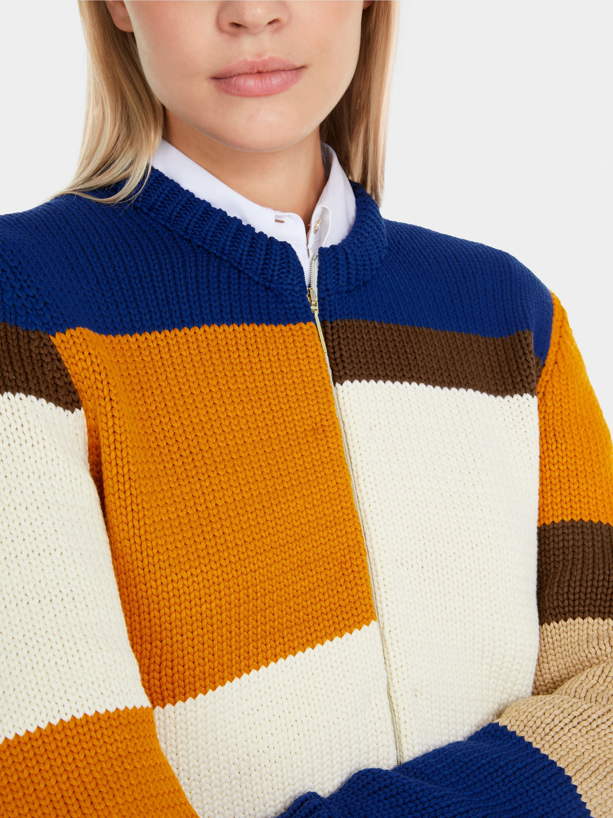 Marc-Cain Patch cardigan: knitted in Germany