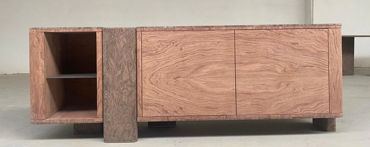 Casa Padrino aparador de lujo con 3 puertas natural / marr¨®n 230 cm