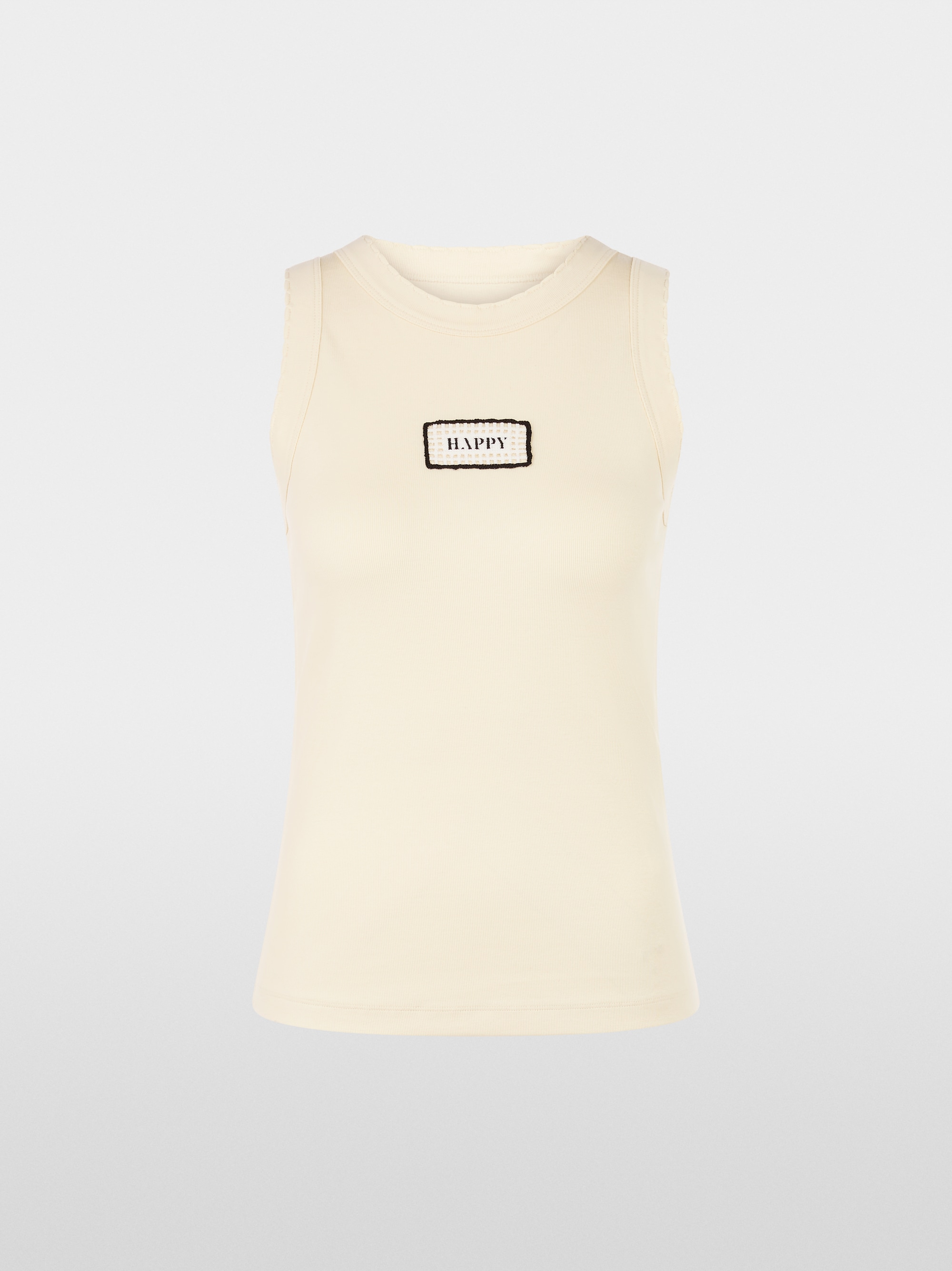 Marc-Cain Ribbed top with 