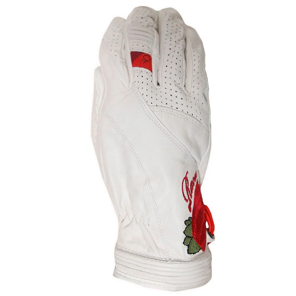 GUANTES VERANO RACER VENEZIA MUJER BLANCO / ROJO