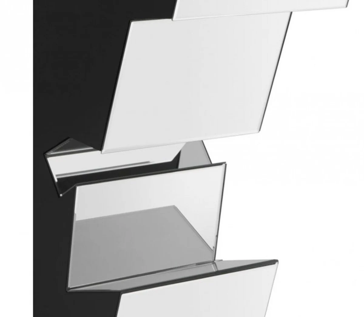 Casa Padrino luxury mirror glass console table 120 x 40 x H. 90 cm - Luxury Hotel Furniture