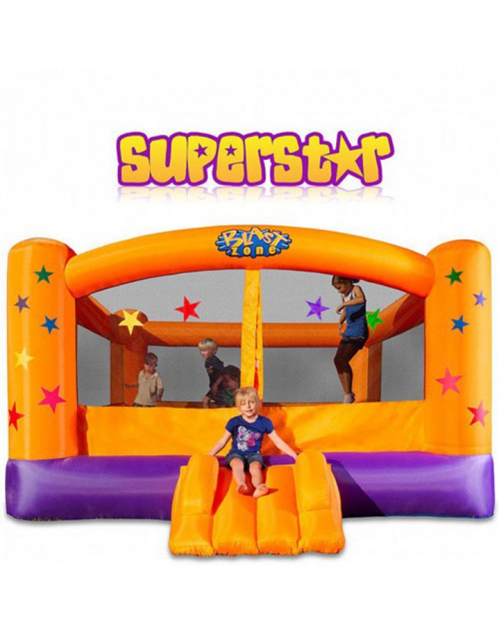 Superstar Inflatable Party Moonwalk by Blast Zone