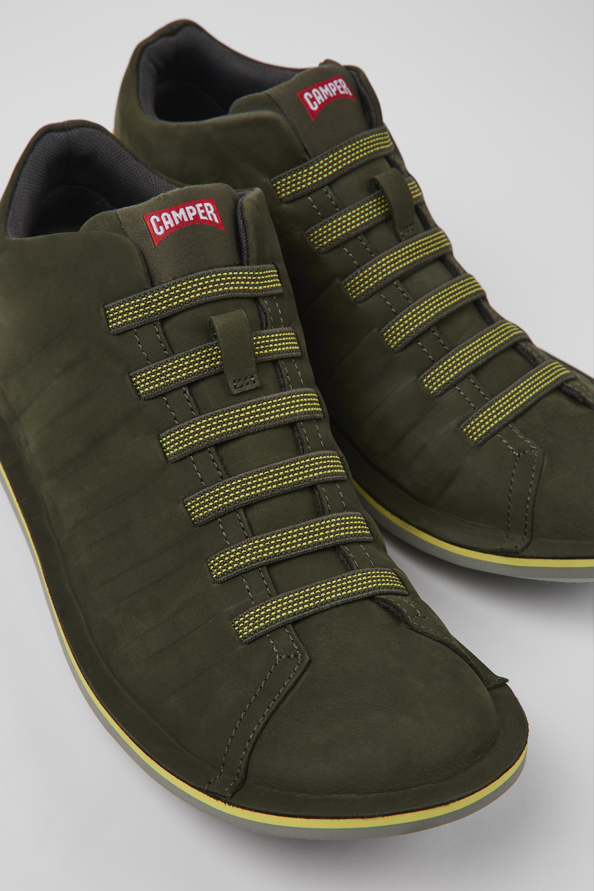 Beetle - Green nubuck sneakers
