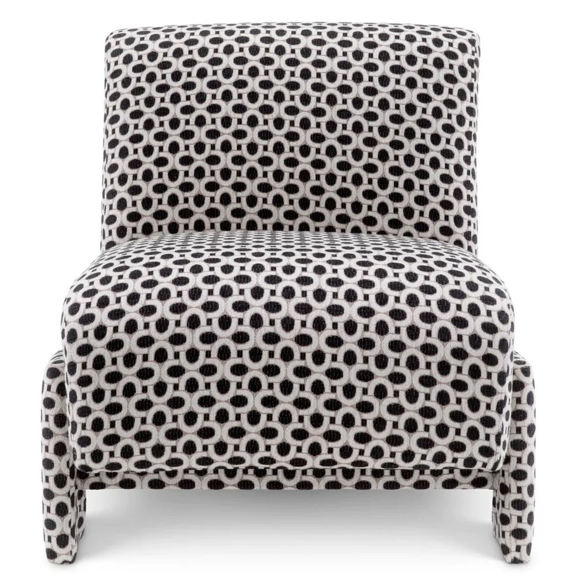 Casa Padrino sill¨®n de sal¨®n y hotel de lujo con patr¨®n negro / blanco - Muebles de sal¨®n y hotel