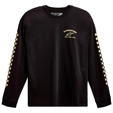CAMISETA ALPINESTARS SUNDAY LONG SLEEVE NEGRO