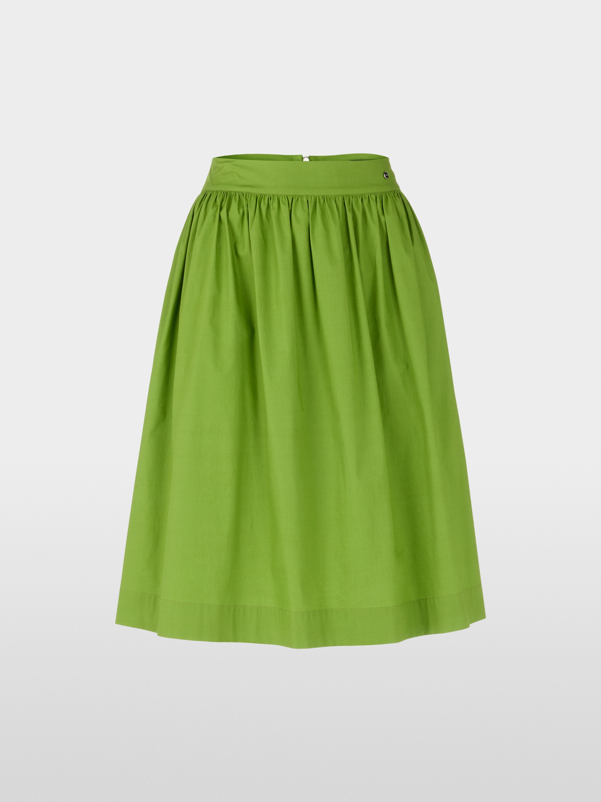 Marc-Cain Wide cotton skirt - plain