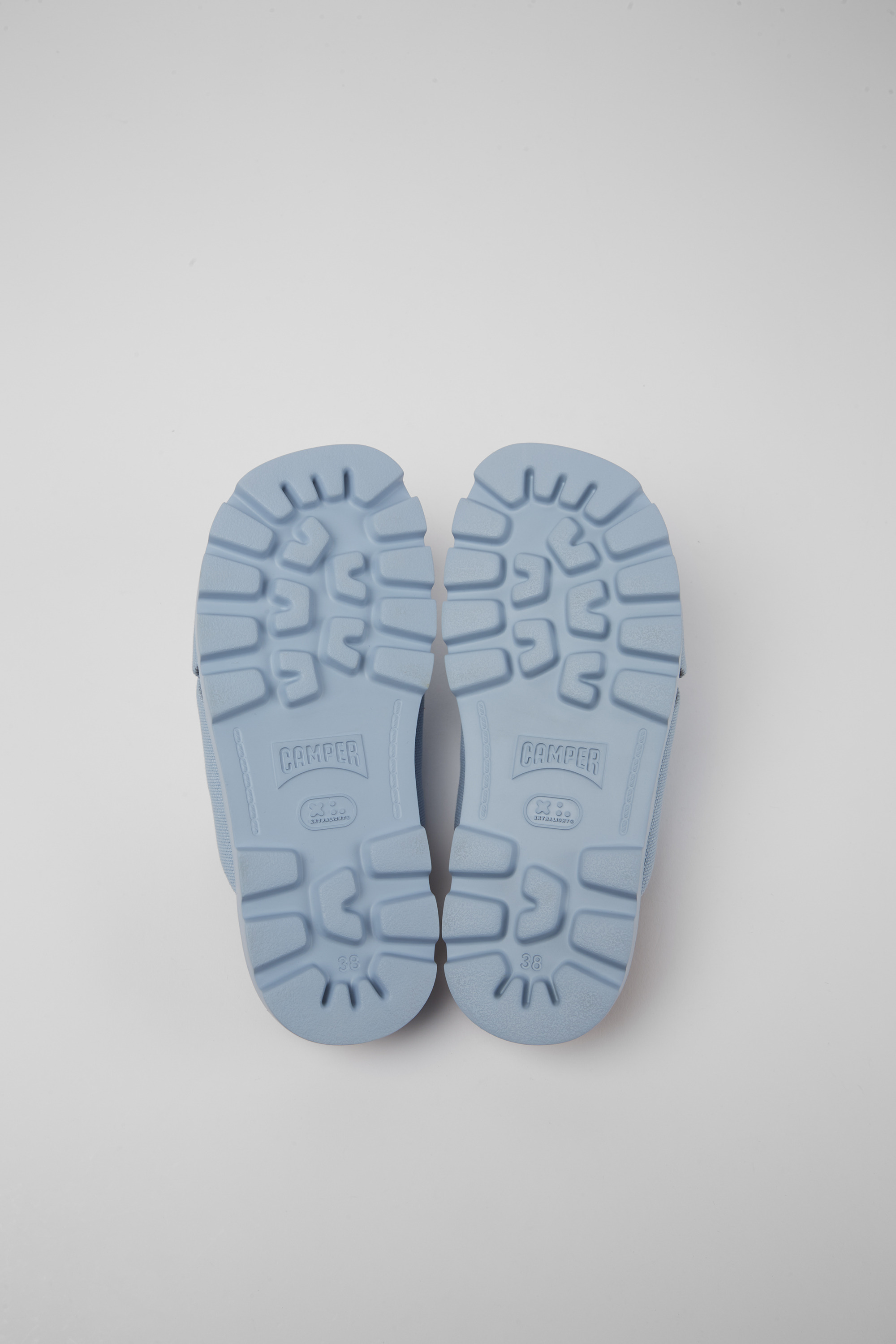 Brutus Sandal - Light blue recycled cotton sandals for women