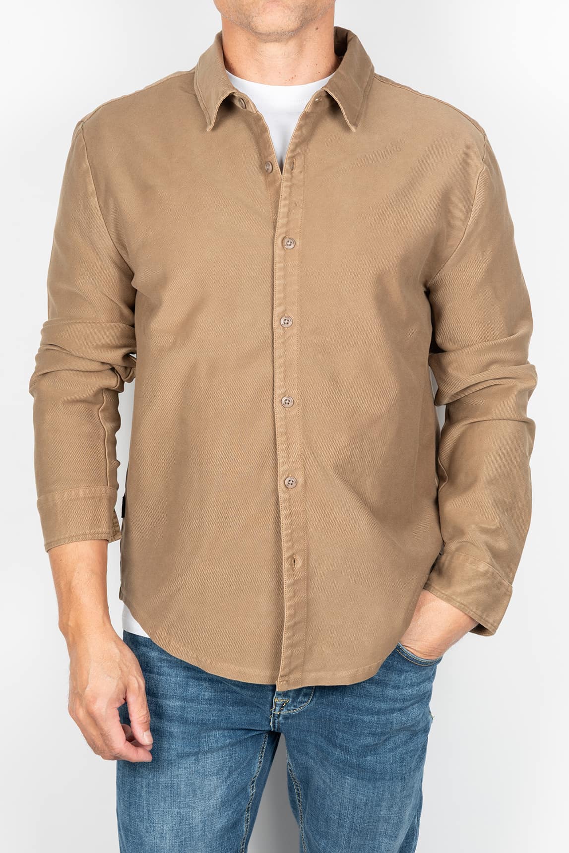 Rivera-spain Camisa Keeling Camel