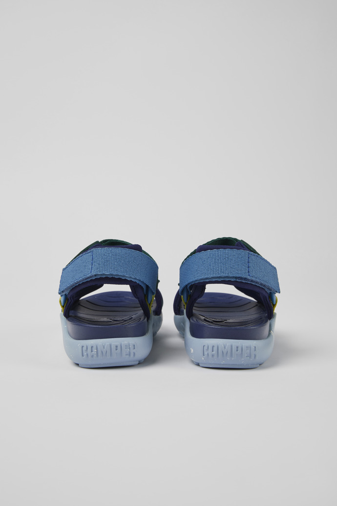 Wous Multicolored fabric sandals for children