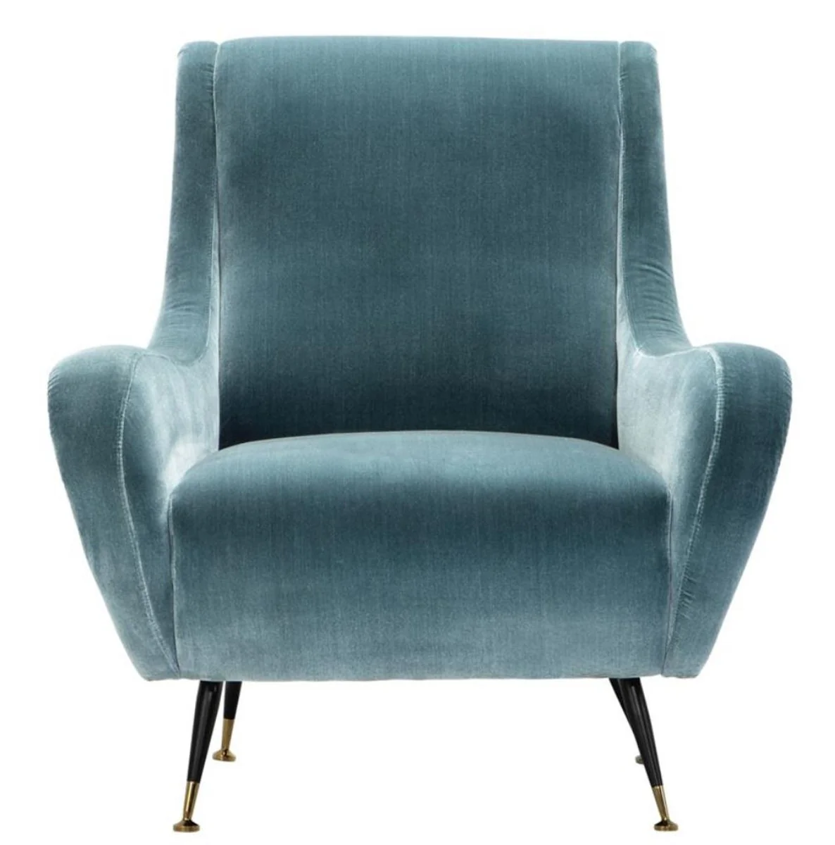 Casa Padrino Luxury Hotel Salon Sillón Turquesa 80 x 90 x H. 88 cm - mobiliario de sala de estar