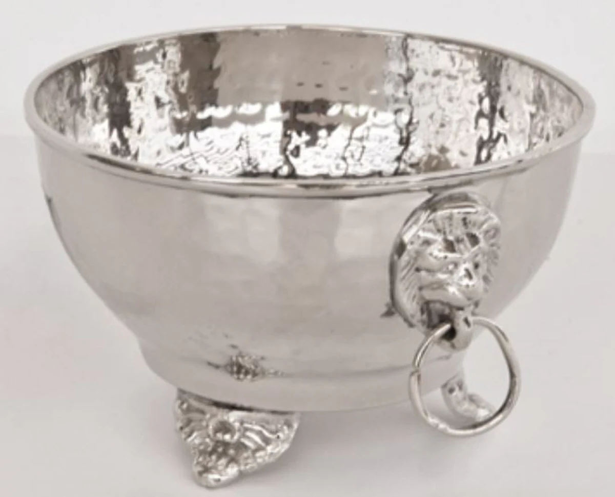 Casa Padrino bowl lion head with ring 12.5 x H. 7.5 cm - Art Nouveau Kitchen Accessories