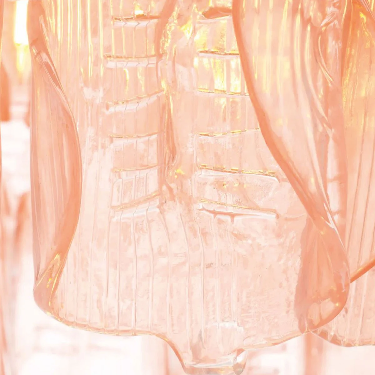 Casa Padrino l¨¢mpara de ara?a de hotel y sal¨®n de lujo rosa / lat¨®n antiguo ? 85 x A. 61,5 cm