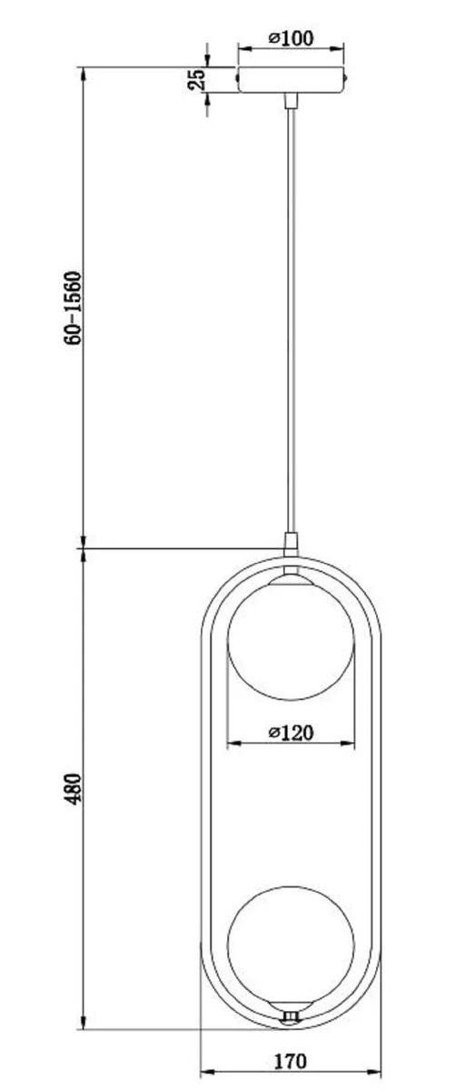 Casa Padrino lámpara colgante de lujo blanco / blanco 17 x 12 x H. 48 cm - Lámpara Colgante Moderna