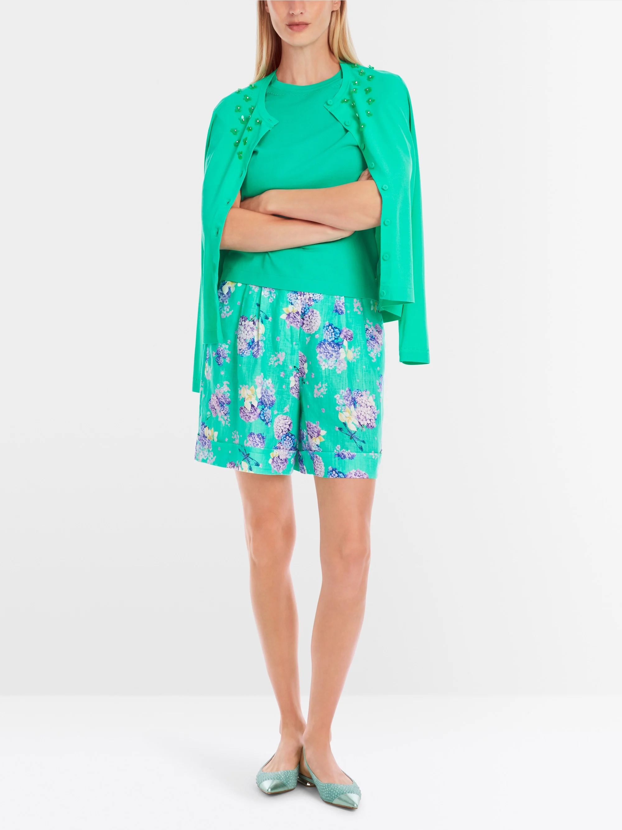 Marc-Cain Plain fine knit sweater