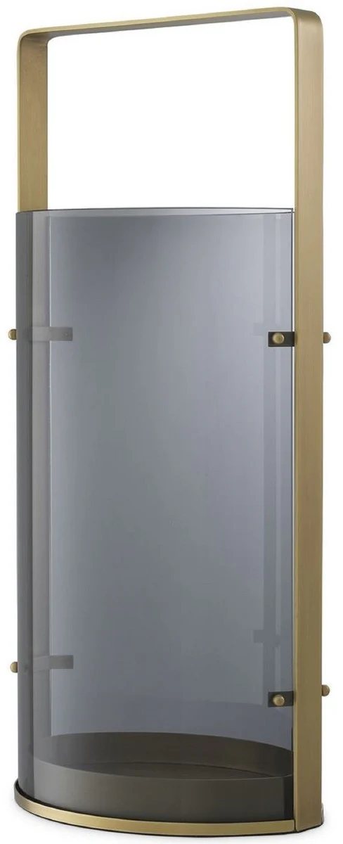 Casa Padrino candelabro de lujo latón antiguo / gris 29,5 x 21 x A. 65 cm - Accesorios Gastronómicos - Calidad de Lujo