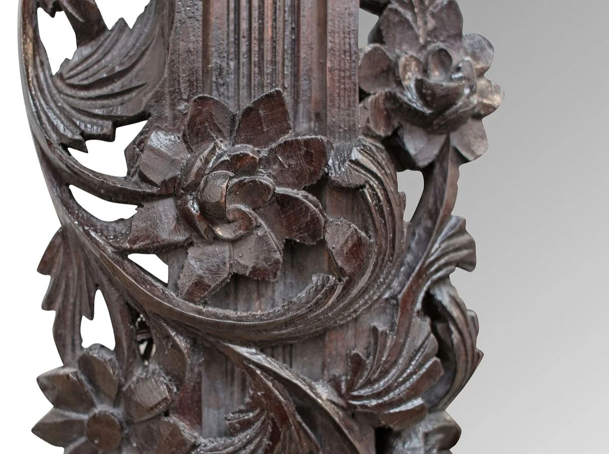 Casa Padrino espejo / espejo de pared barroco marr¨®n oscuro 122 x H. 224 cm - Muebles de Estilo Barroco